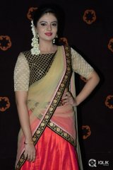 Sreemukhi at Savitri Movie Audio Launch